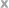 X